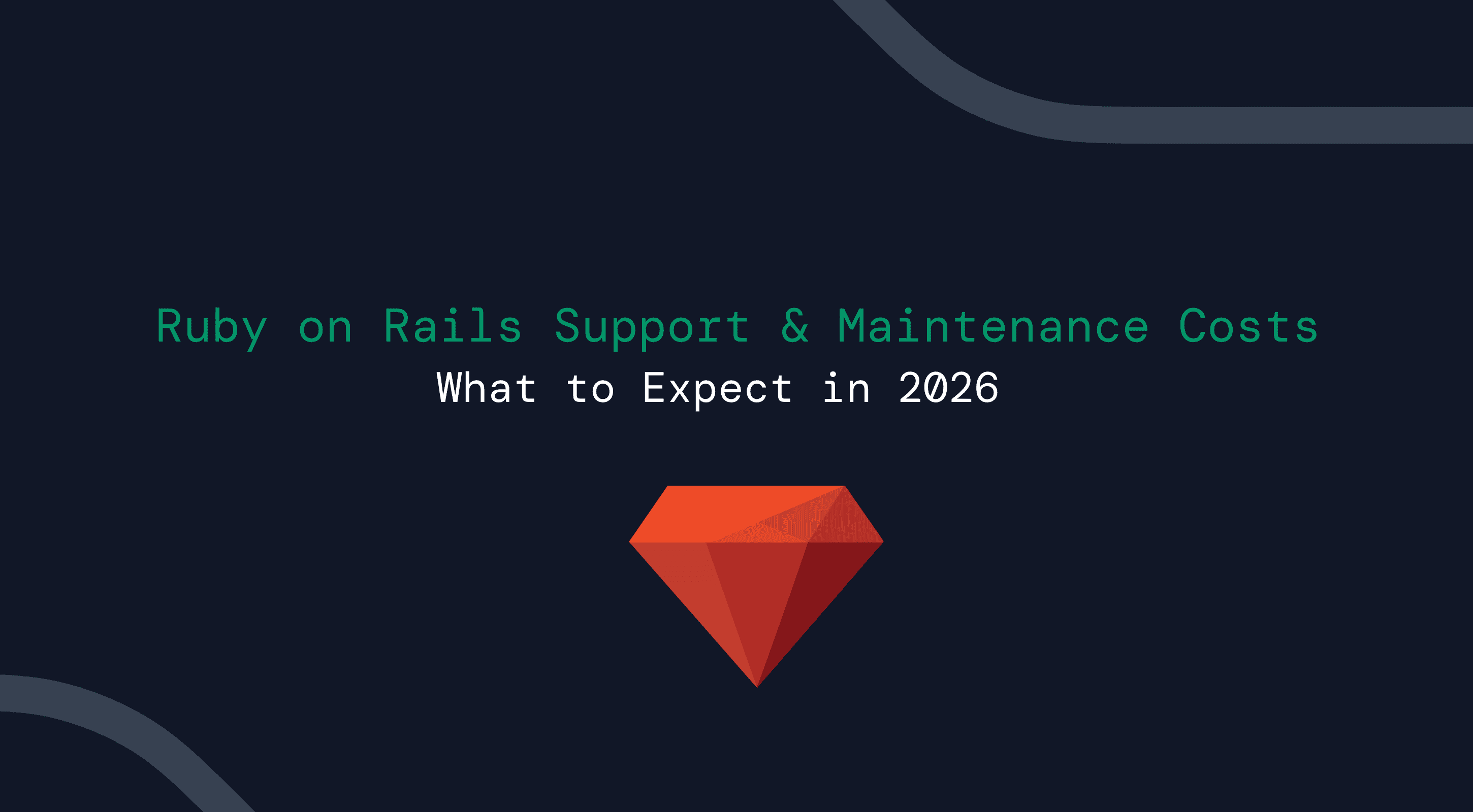 App maintenance and support costs in 2026