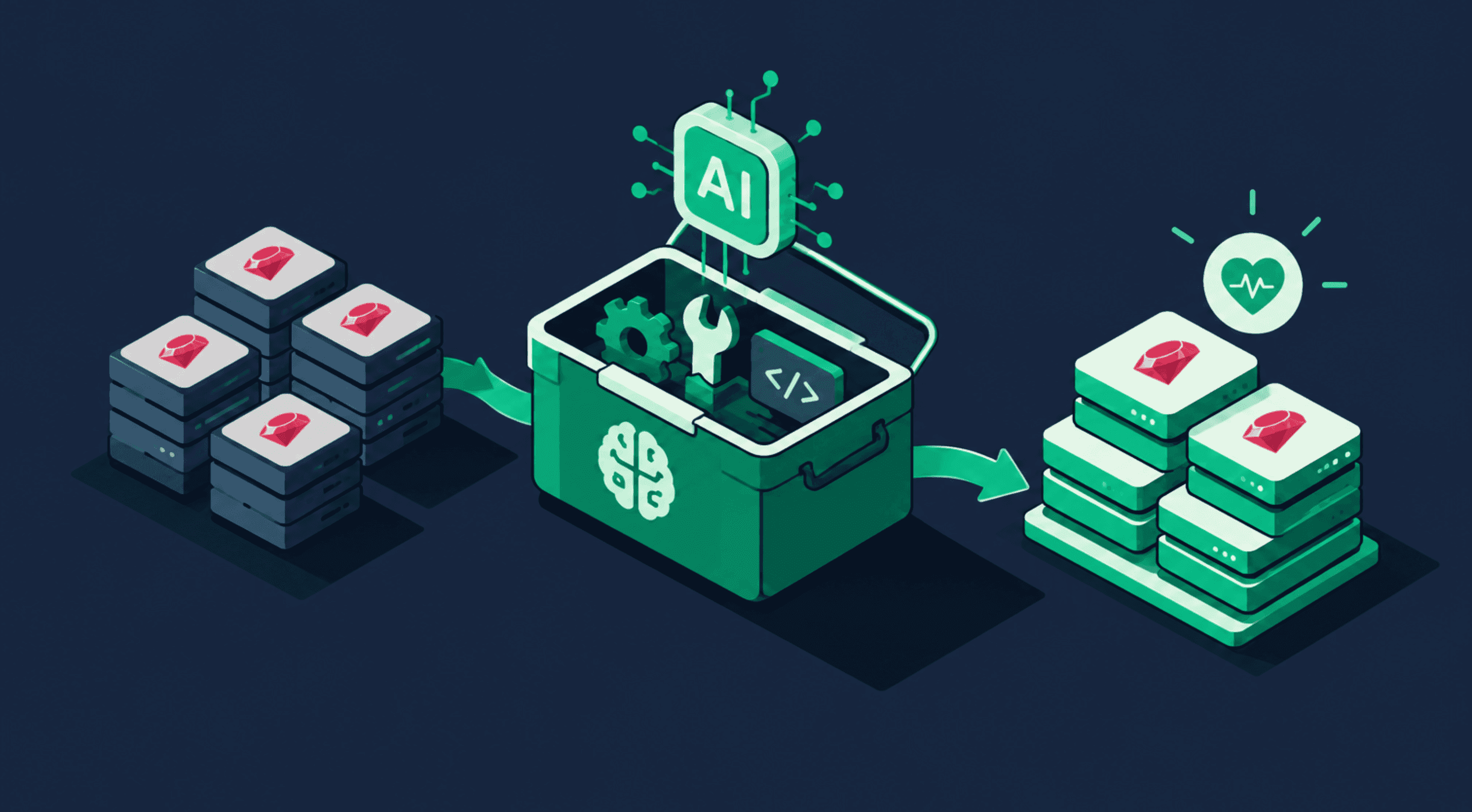 Rails 8 upgrade using AI
